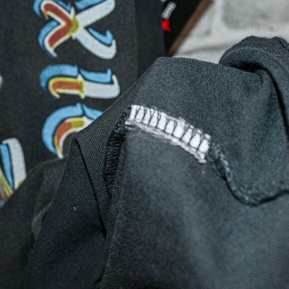 Roots of Fighting Big Brown Breakdown Tee Shirt sunfaded Black size 2XL - Picture 10 of 10